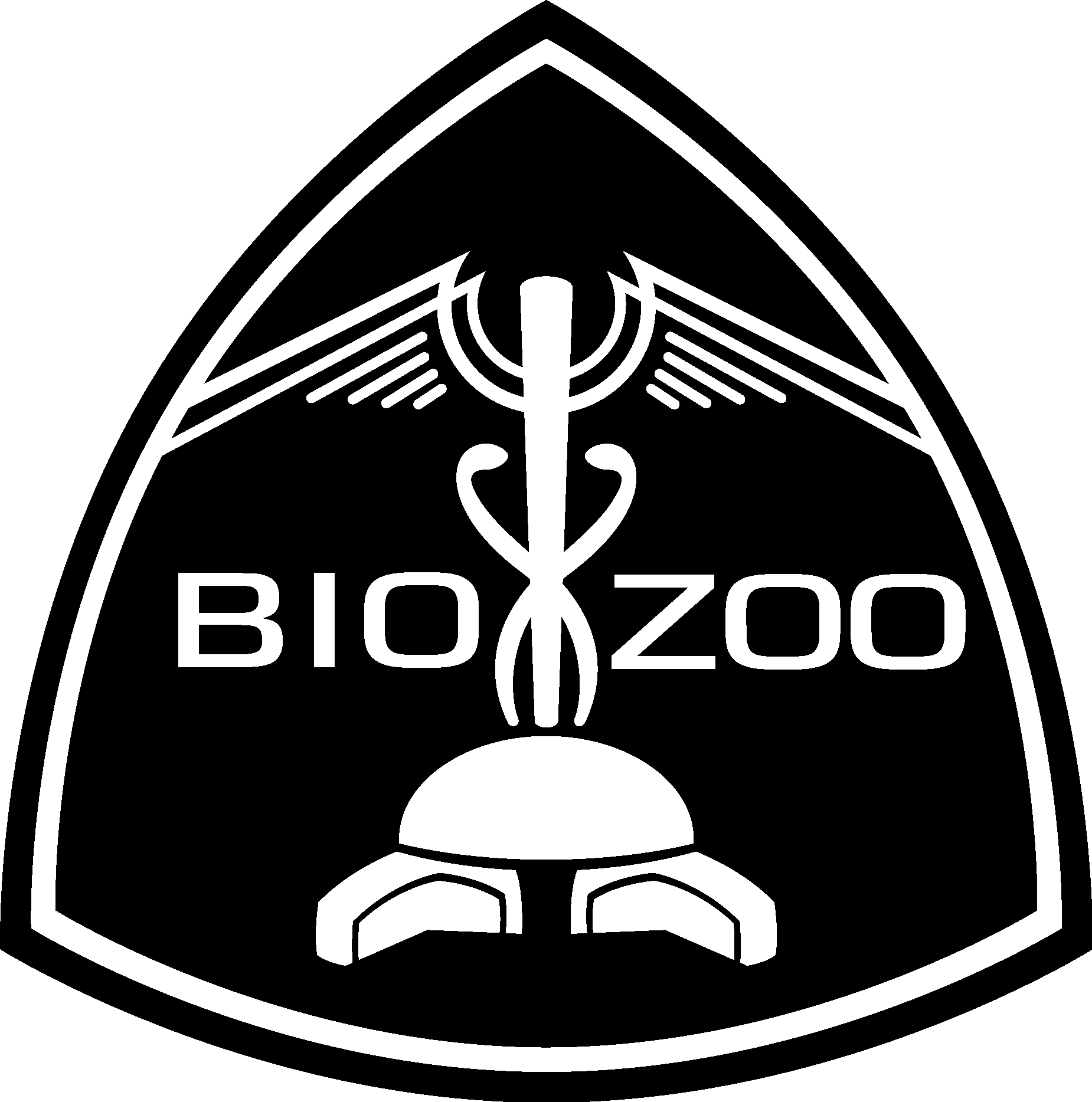 BIO ZOO Black Logo Vector Logo